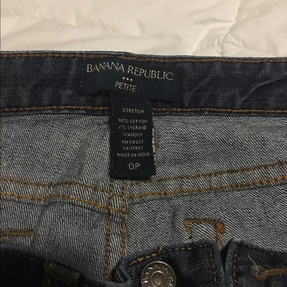 Banana Republic Denim Blue Jeans Cropped Capri - Picture 3 of 6